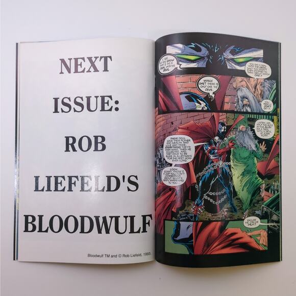 Spawn #9 1st Appearance Of Angela Todd McFarlane Image Comics NM VF Gaiman 1993 - Picture 3 of 5